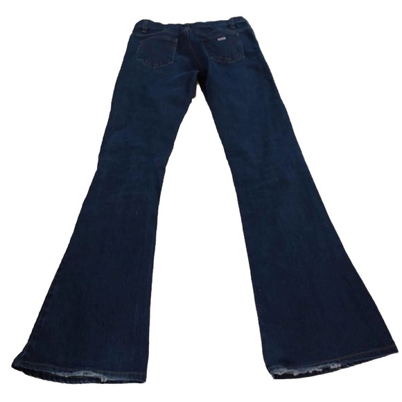 Miss Sixty Women 28 Jeans Bootcut Low Rise Dark Wash Blue 90’s Y2K Vintage - Picture 2 of 11